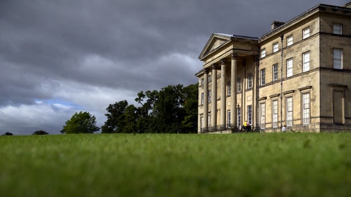 The south front at Attingham Park, Shropshire
